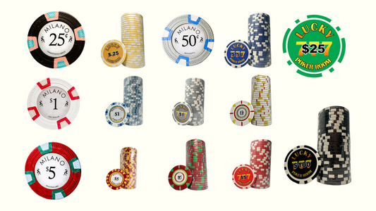Poker-chips-of-different-brands-and-denominations