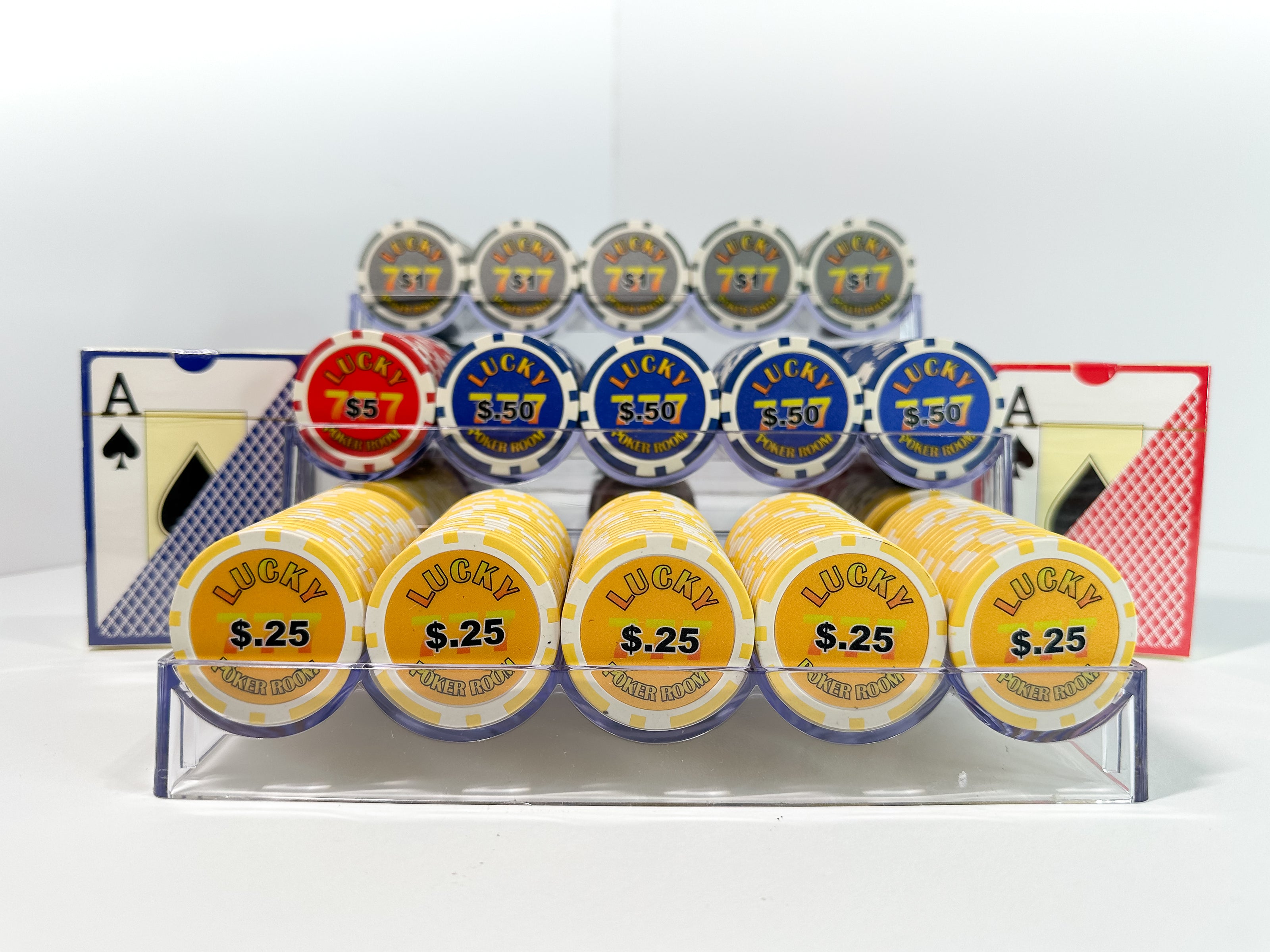 Lucky Poker Room Poker Set