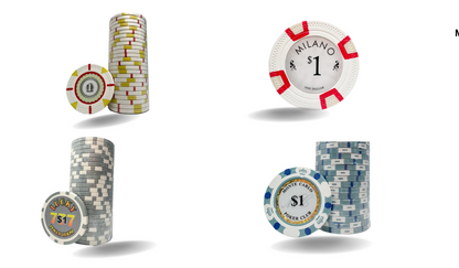 Build Your Own Custom Poker Chips Set – Mix & Match by Denomination