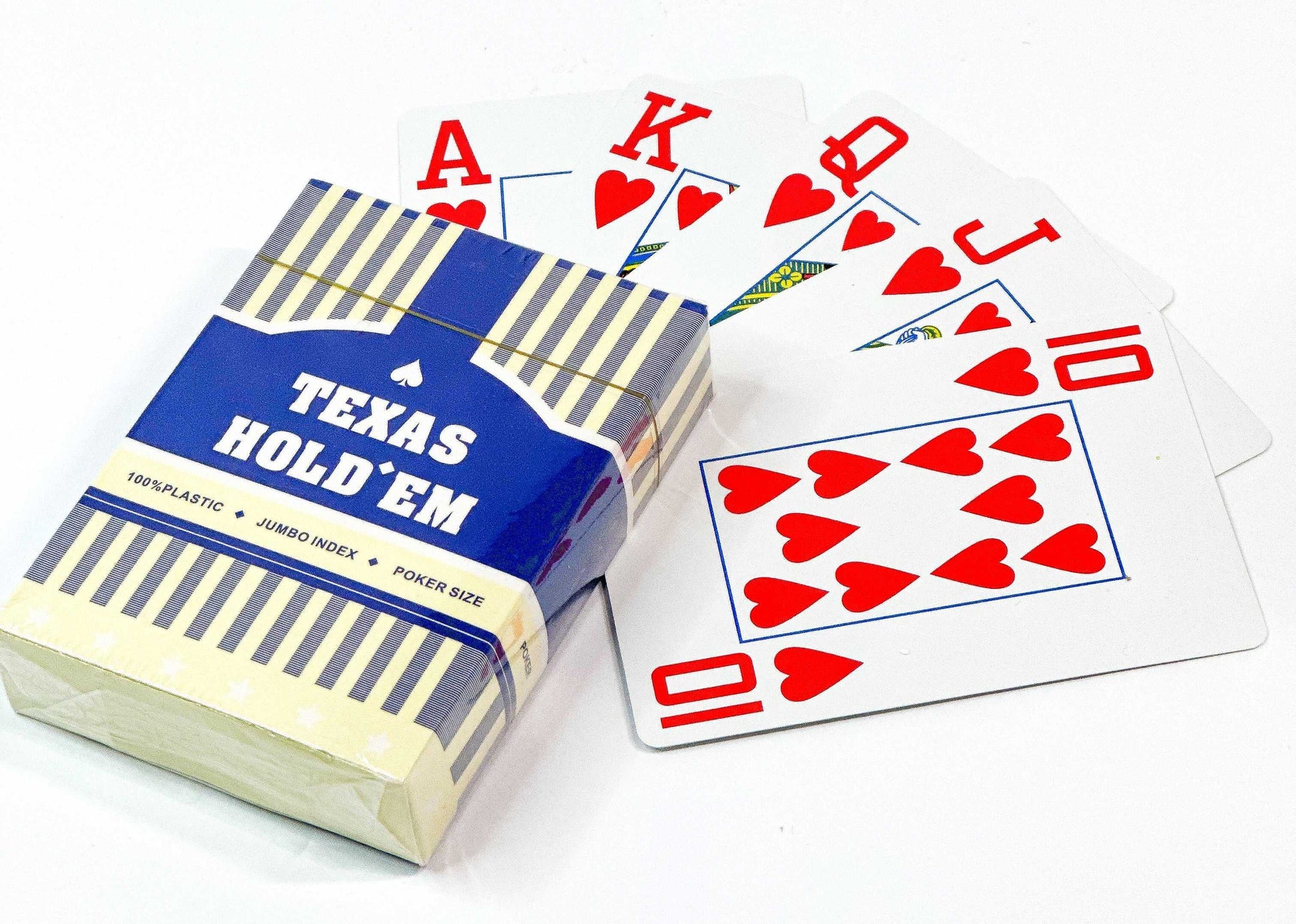 Texas Hold'em Blue Cards