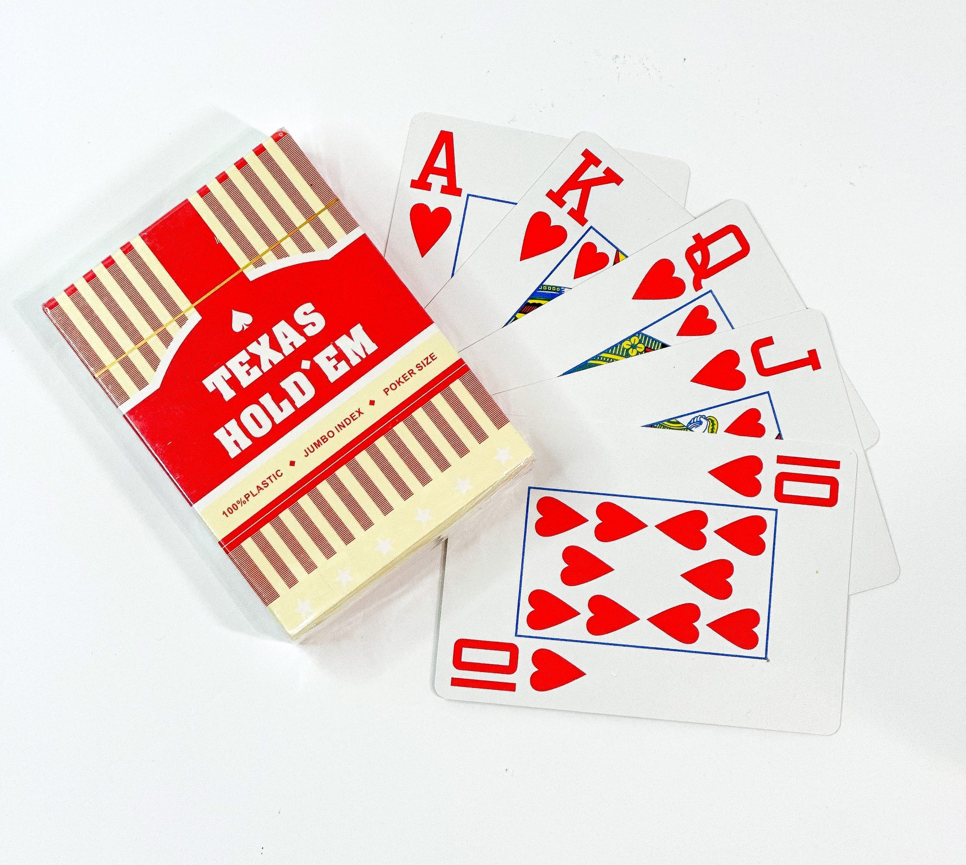 Red Texas Hold'em Playing cards