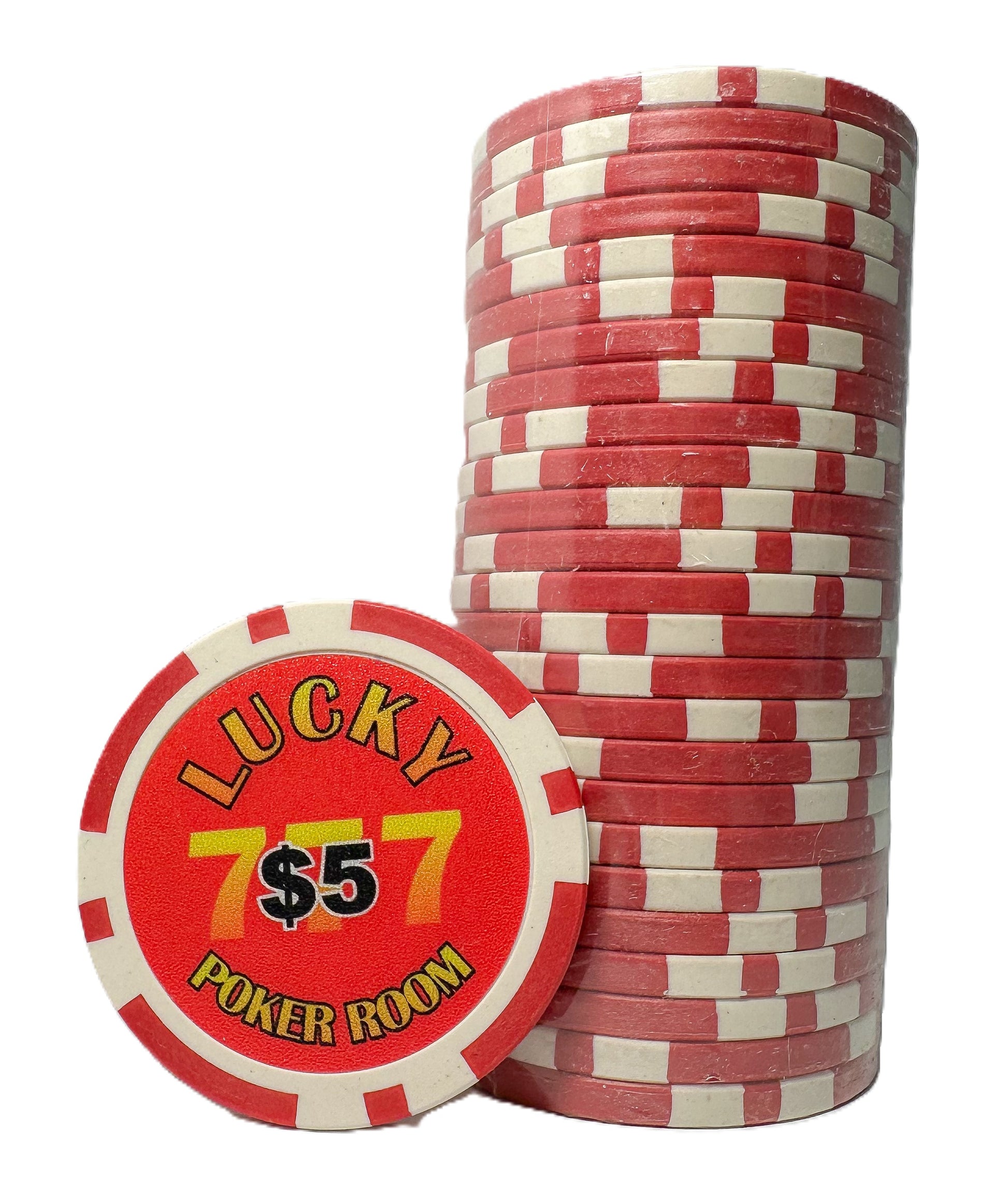 Lucky Poker Room $5 Chip