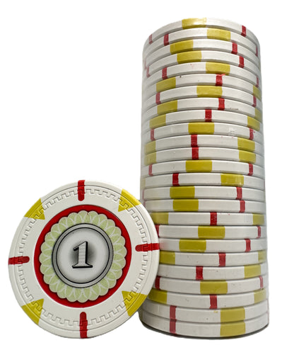 Triangle and stick $1 chip